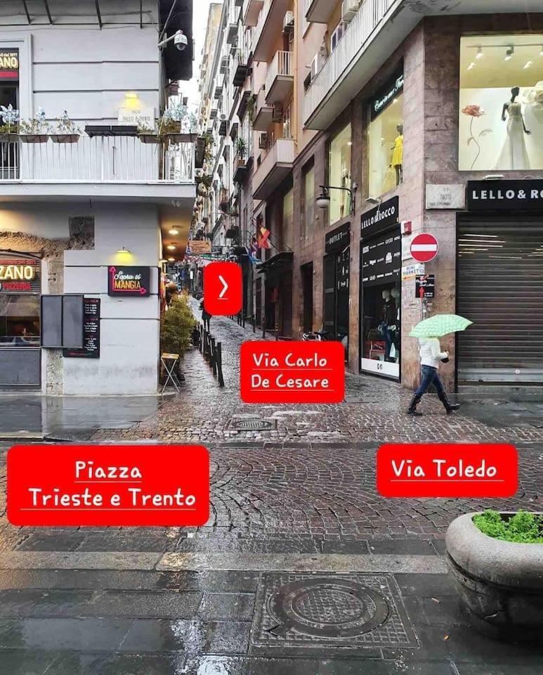 Traversa Toledo, Intero Appartamento Al Plebiscito Неаполь Екстер'єр фото